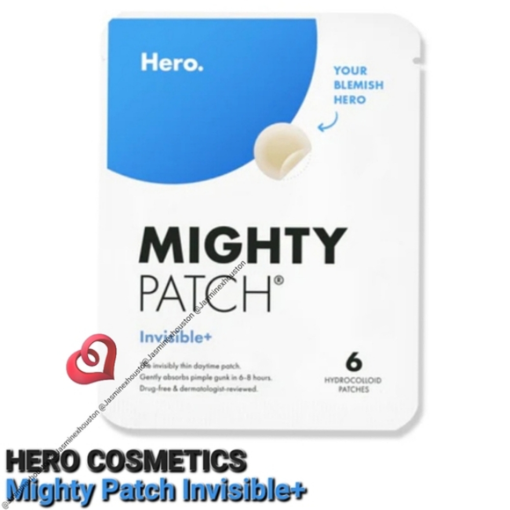 🎉3•$13/4•$16🎉 HERO COSMETICS Mighty Patch Invisible+ 6ct